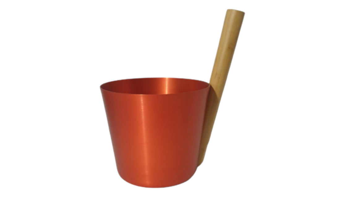 Rento Sauna Emmer Aluminium oranje rood