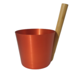 Rento Sauna Emmer Aluminium oranje rood