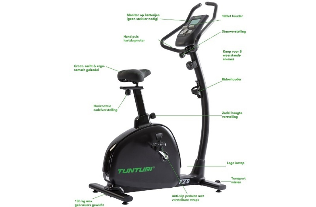Tunturi Hometrainer Competence F20 (Showroom model)