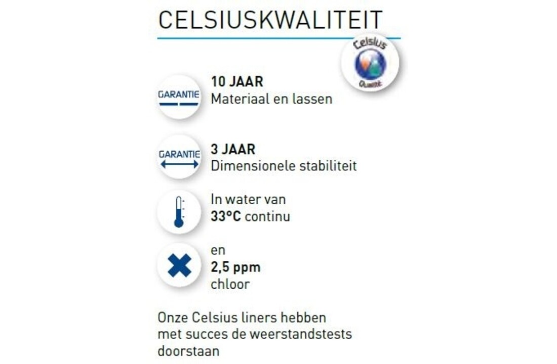 Celcius liner - Diverse kleuren