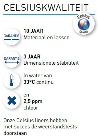 Celcius liner - Diverse kleuren