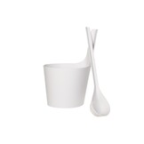 Cadeau set  Sauna emmer Pisara wit