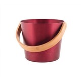 Cadeau set  Sauna emmer bordeaux rood - Black Friday Deal!