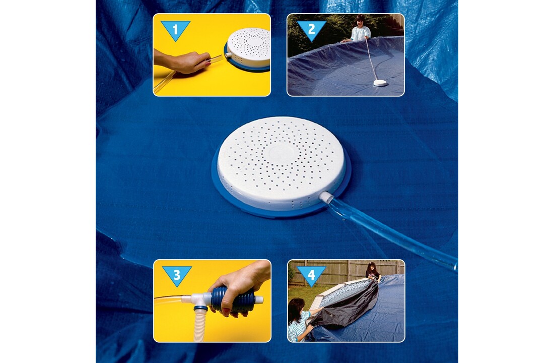 CoverSaver - Waterafvoer voor je winterzeil