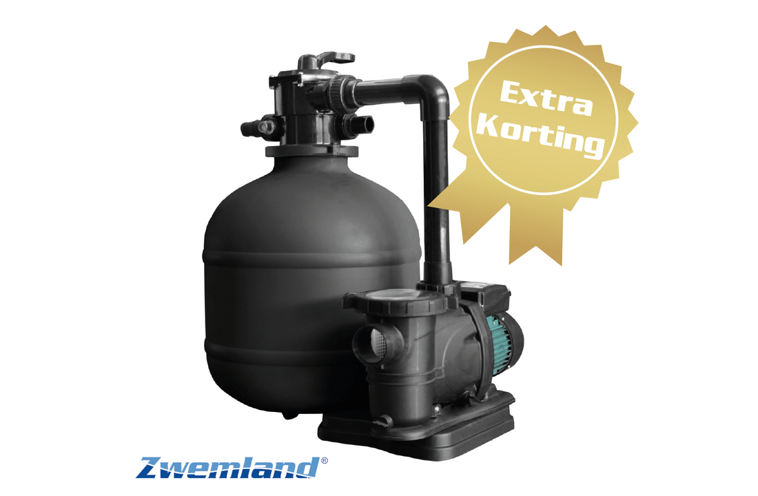Quick Clean Classic zandfilterset 4m3/u | 6m3/u | 8m3/u