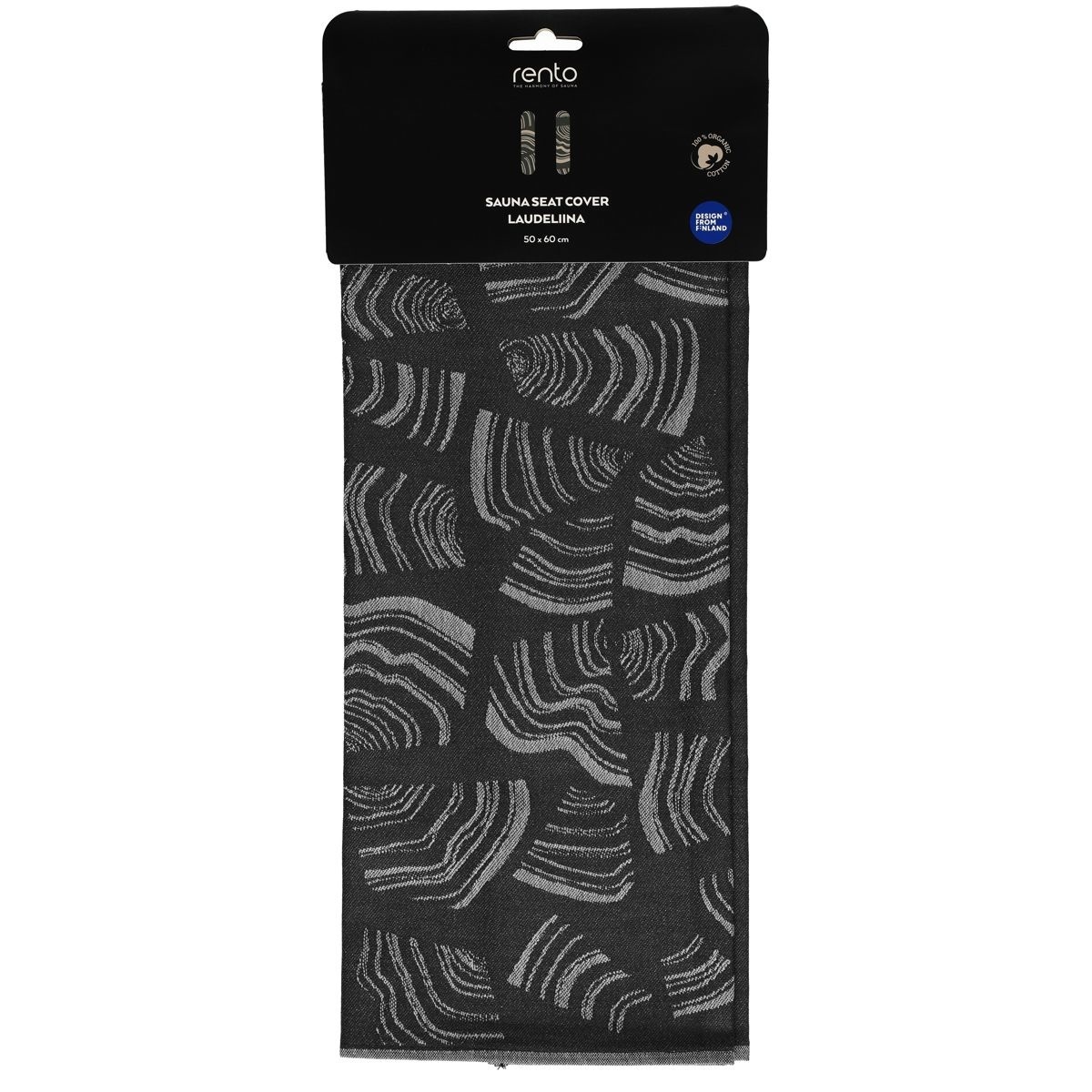 Cadeau set Rento pino - sauna textiel | zwart