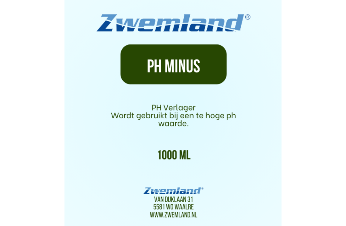 Zwemland pH Minus 1 Liter