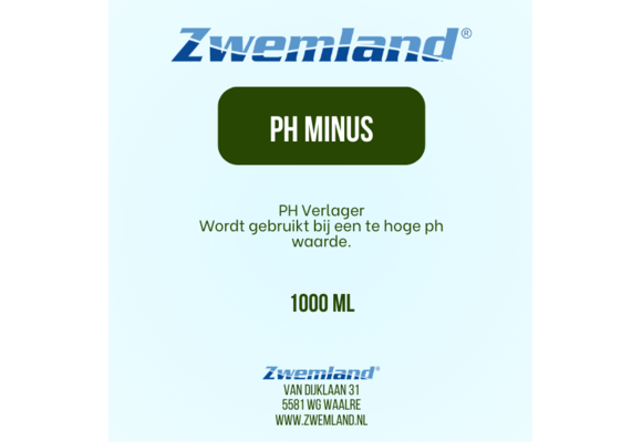 Zwemland pH Minus 1 Liter