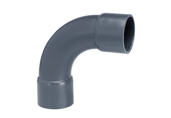 Profec PVC handvorm bocht diverse maten 90° PN 10