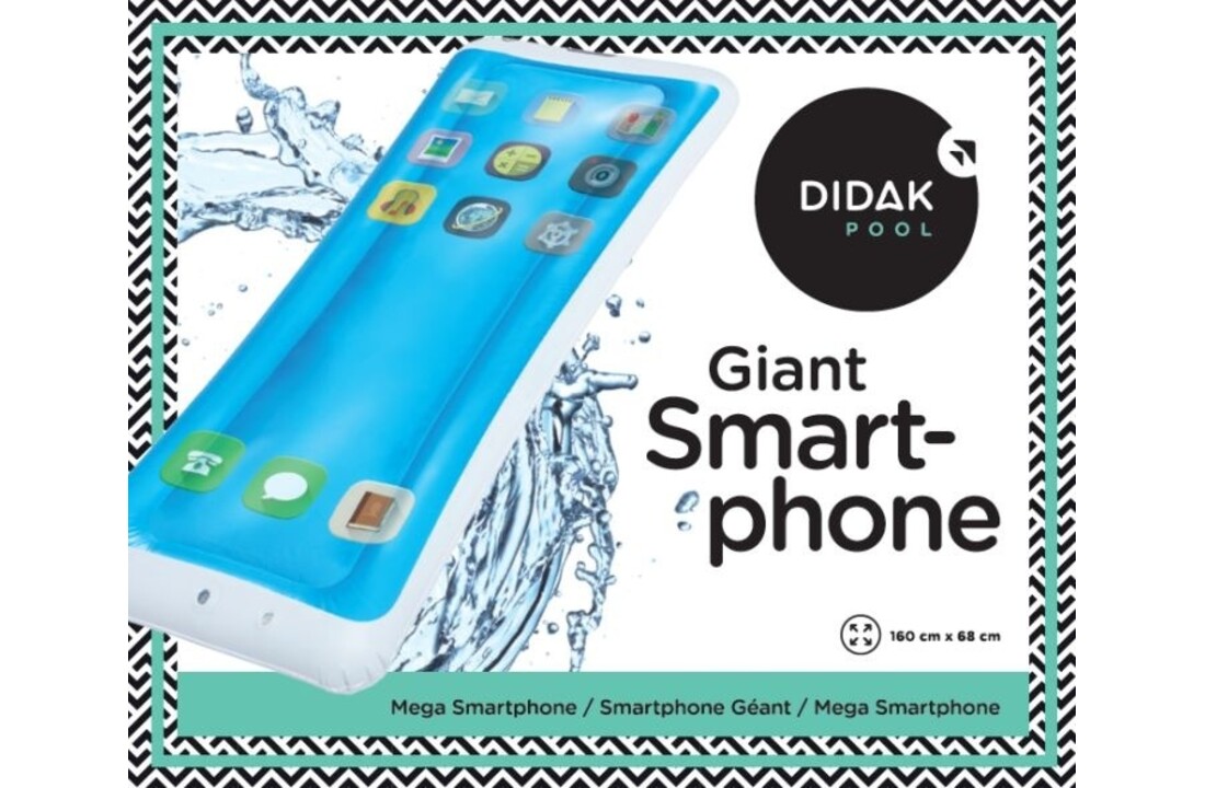 Didak Opblaasbare Mega Smartphone 160 cm