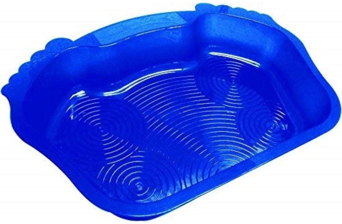 Zwembad voetenbad blauw