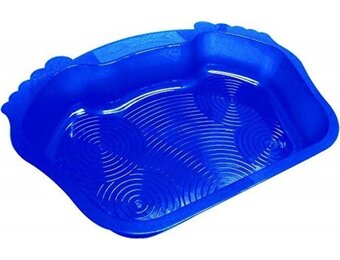 Zwembad voetenbad blauw