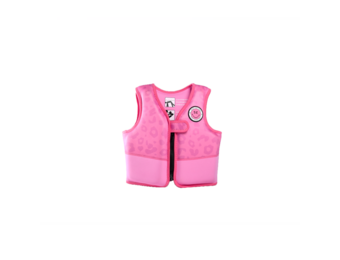 Zwemvest Roze Panterprint 18-30 kg