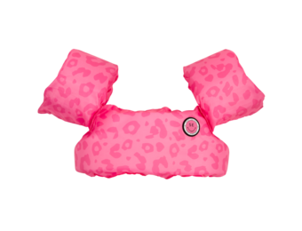 Puddle Jumper Roze Panterprint