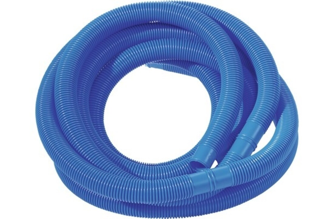 PVC Spiraalslang wit/blauw diverse afmetingen