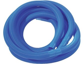 PVC Spiraalslang wit/blauw diverse afmetingen