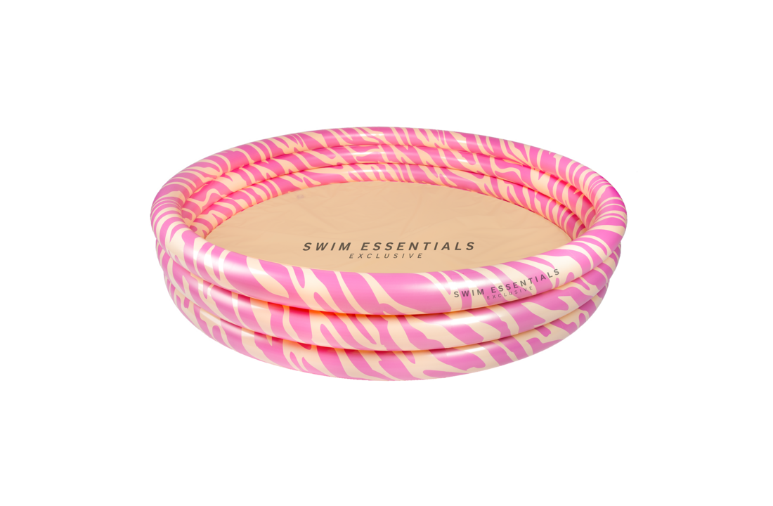 Kinder Zwembad Roze Zebra 150 cm