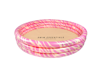 Kinder Zwembad Roze Zebra 150 cm