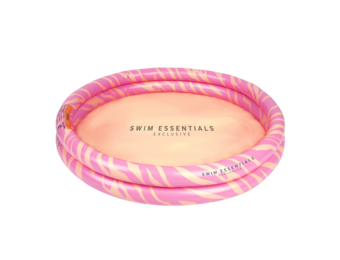 Kinder Zwembad Roze Zebra 100 cm
