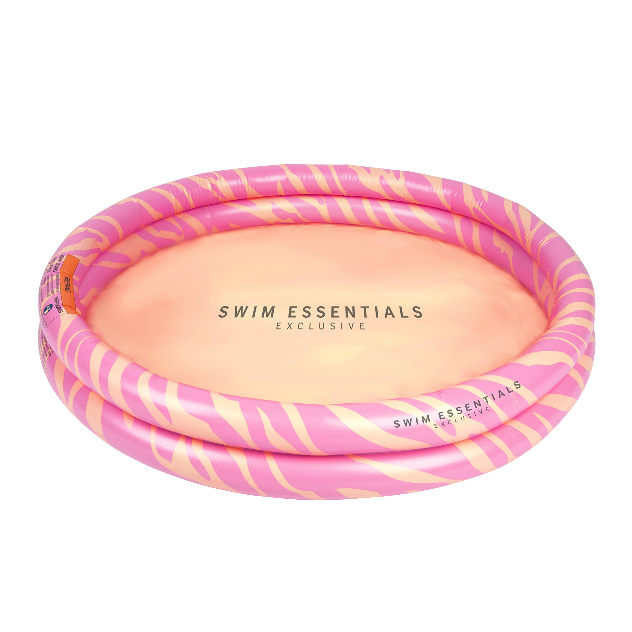 Kinder Zwembad Roze Zebra 100 cm