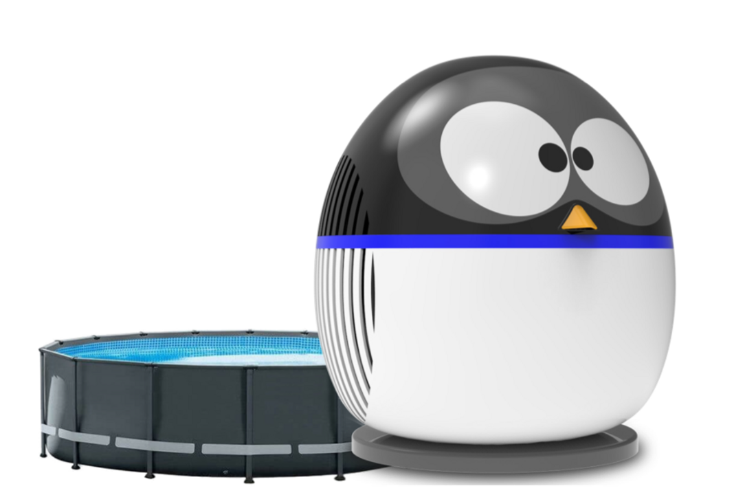 VBPQ Pinguïn Zwembadwarmtepomp 4,2KW - Tot 15m³