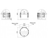 VBPQ Pinguïn Zwembadwarmtepomp 3,15KW  - tot 12m³