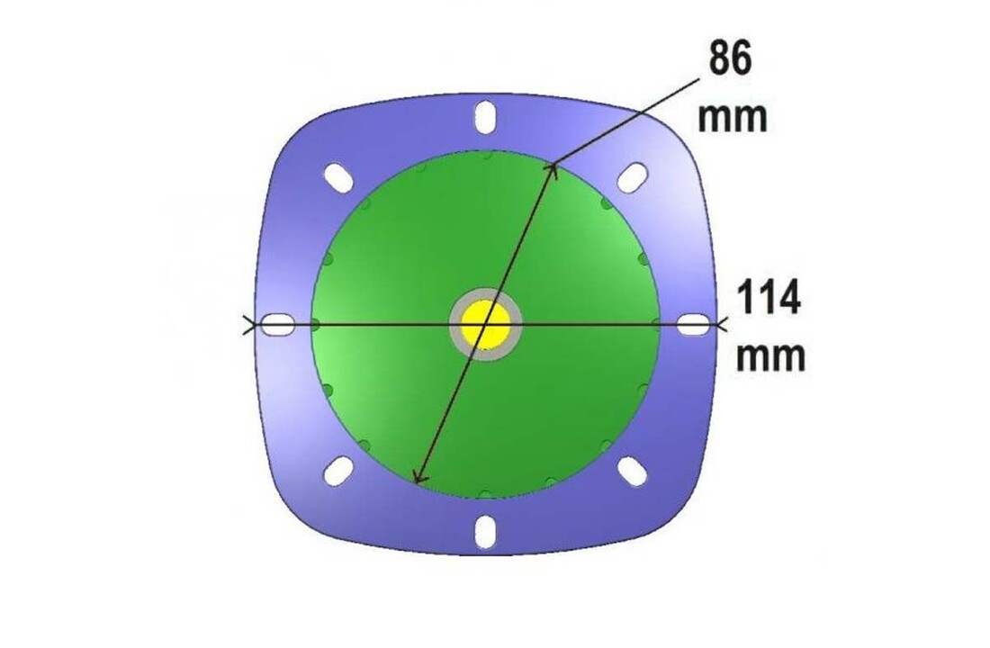 No(t)mad schijnwerper 18led RGB licht