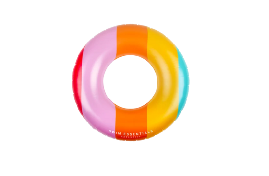 Zwemband Regenboog 90 cm