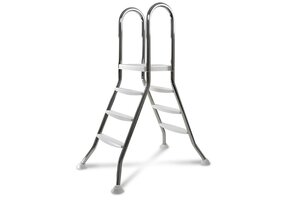 Zwembadtrap A-Frame 3 + 3 Treden AISI 304
