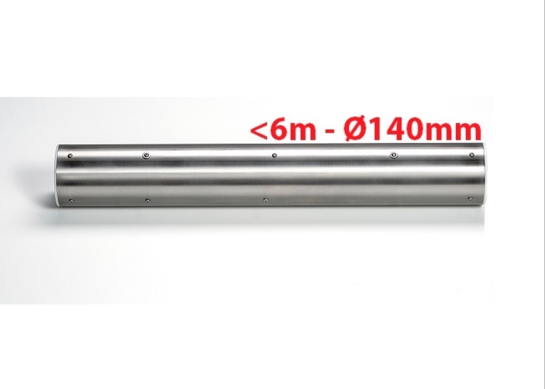 Blue Oprolsysteem voor prefab-baden met 250Nm motorvermogen