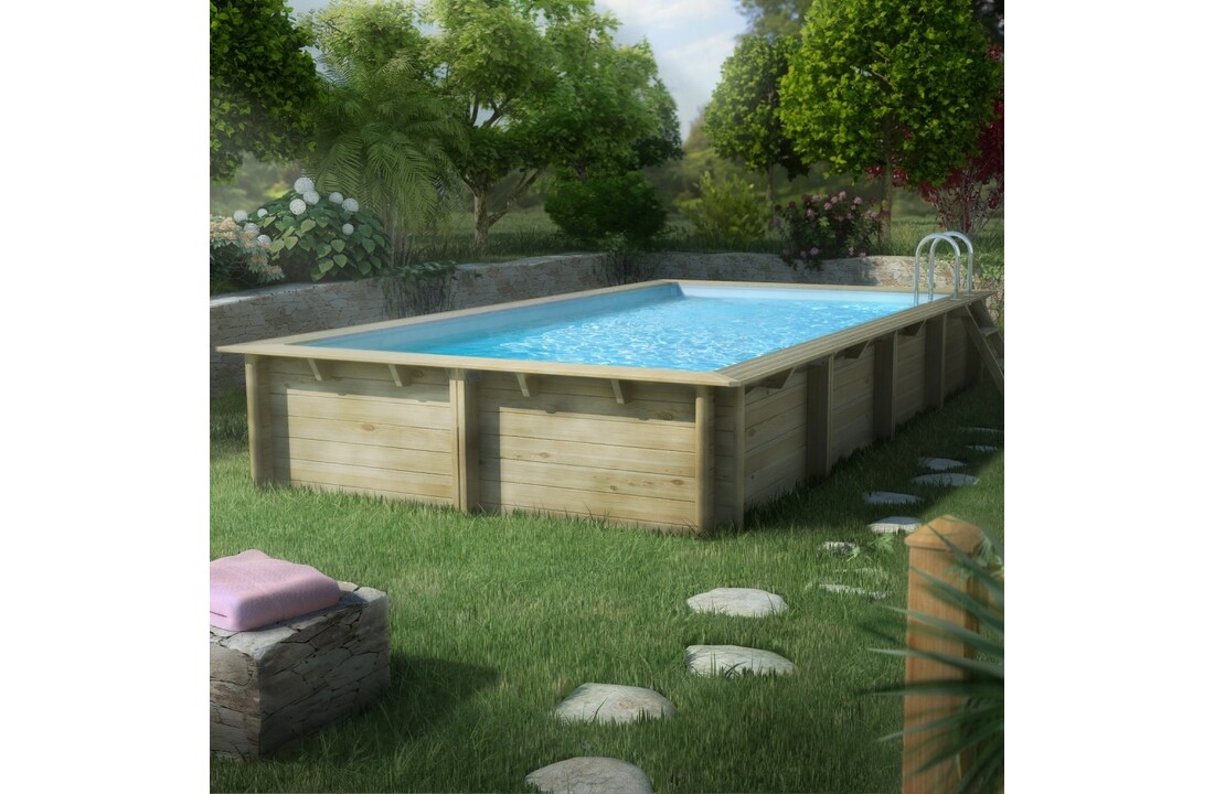 Weva houten zwembad 6 x 3 m