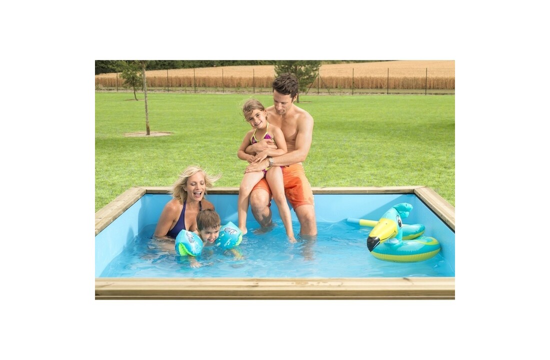 Liner Houten kinderzwembad Pistoche 2 x 2 x 0.64 meter