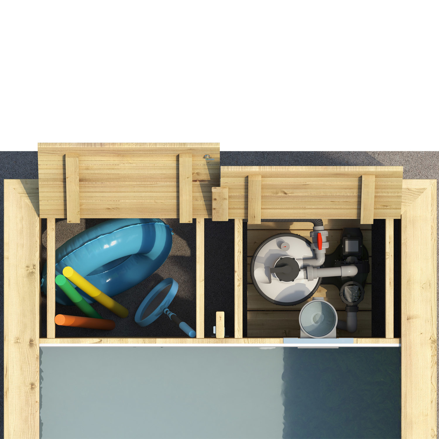 Pool'n Box zwembad 6.20 x 2.50