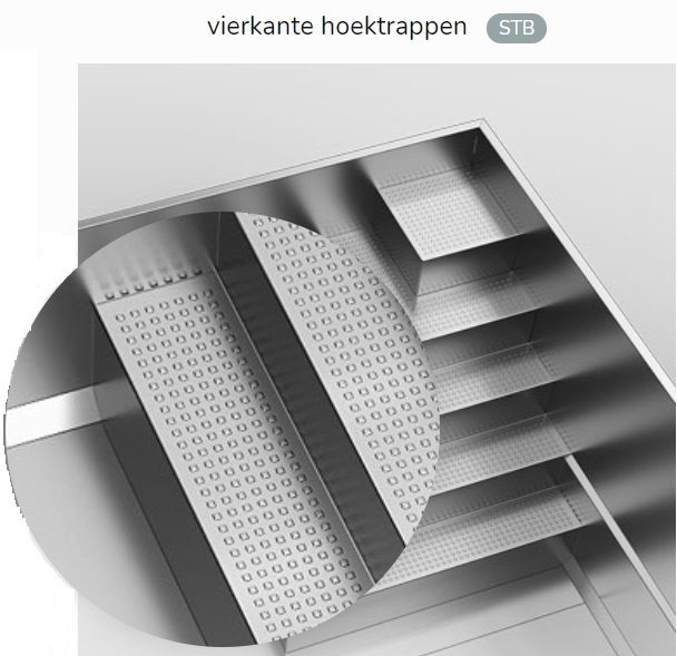 Trappen voor Zwemland RVS zwembaden