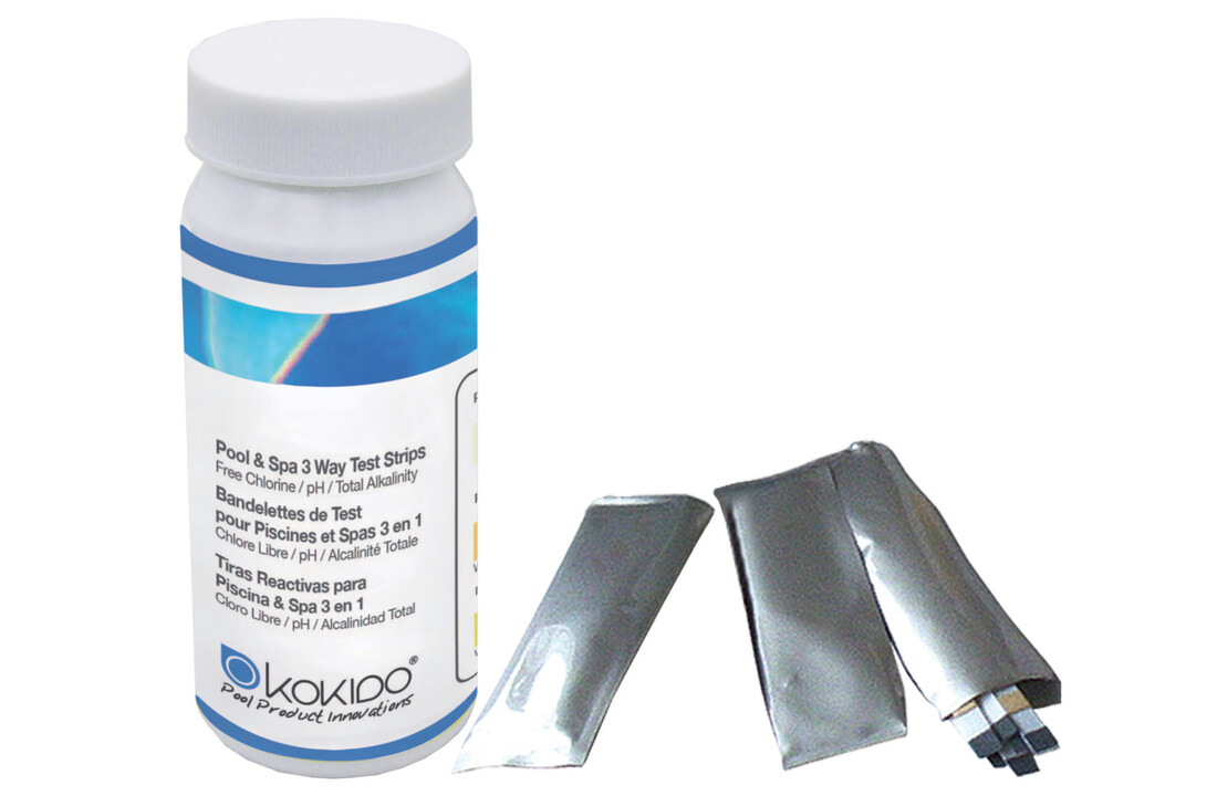 Kokido 3 in 1 Test Strips