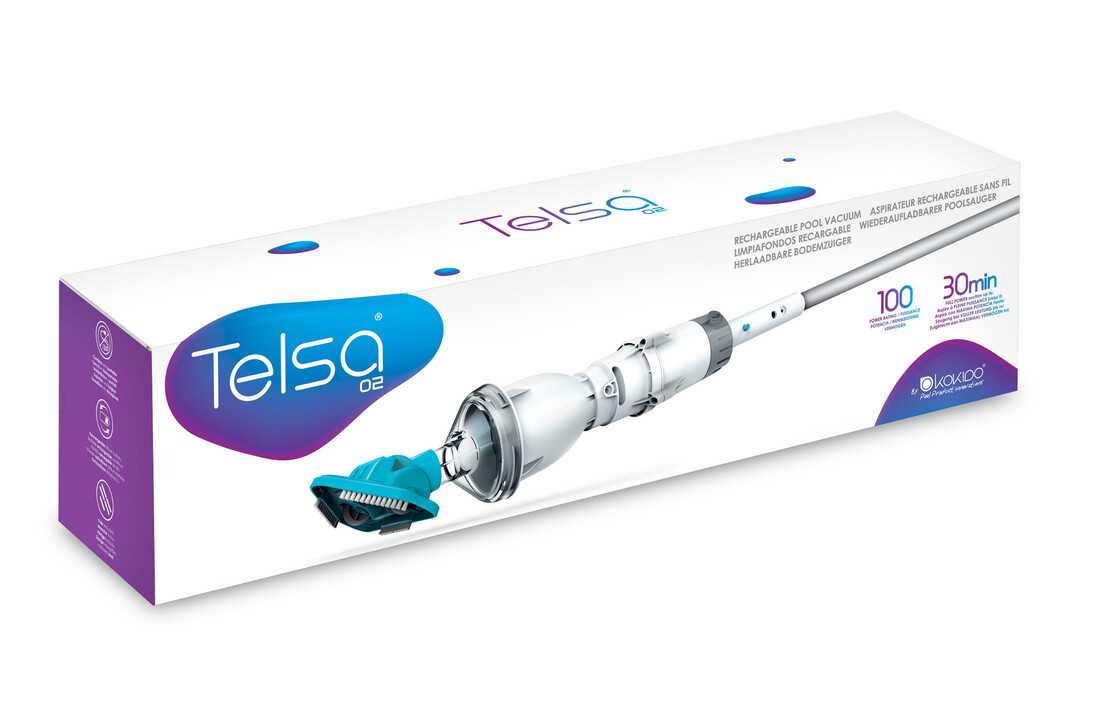 Telsa 2 Spa En Zwembad Handstofzuiger