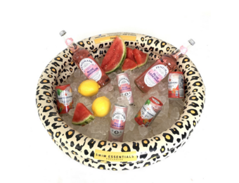 Drankkoeler Panterprint Beige