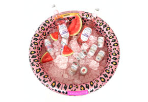 Drankkoeler Panterprint Rosé goud