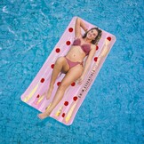 Luchtbed Roze met stippen