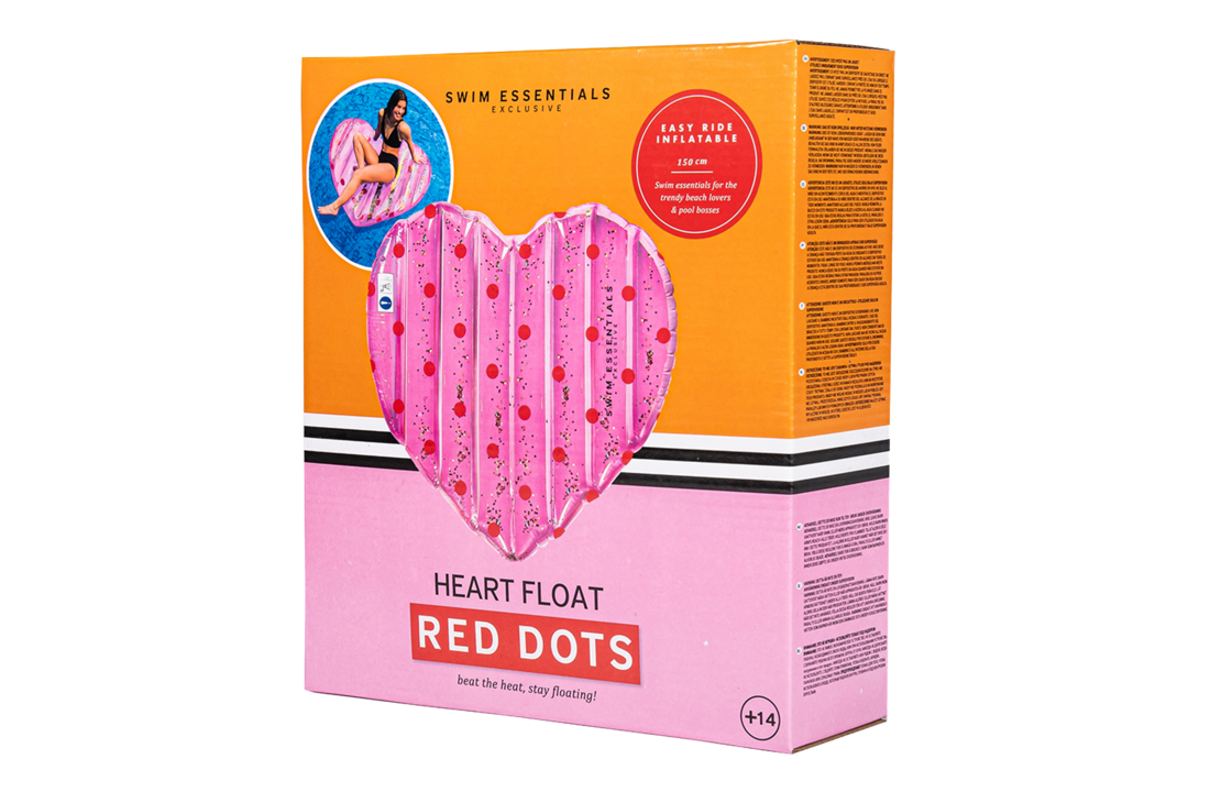 Luchtbed Roze Hart