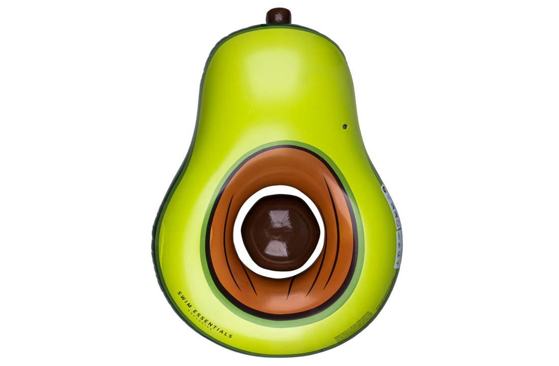 Luchtbed Avocado + Strandbal XL