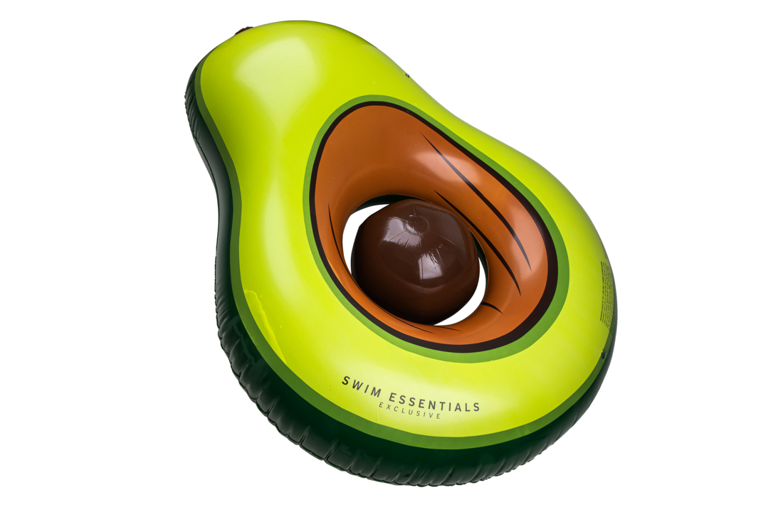Luchtbed Avocado + Strandbal XL