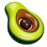 Luchtbed Avocado + Strandbal XL