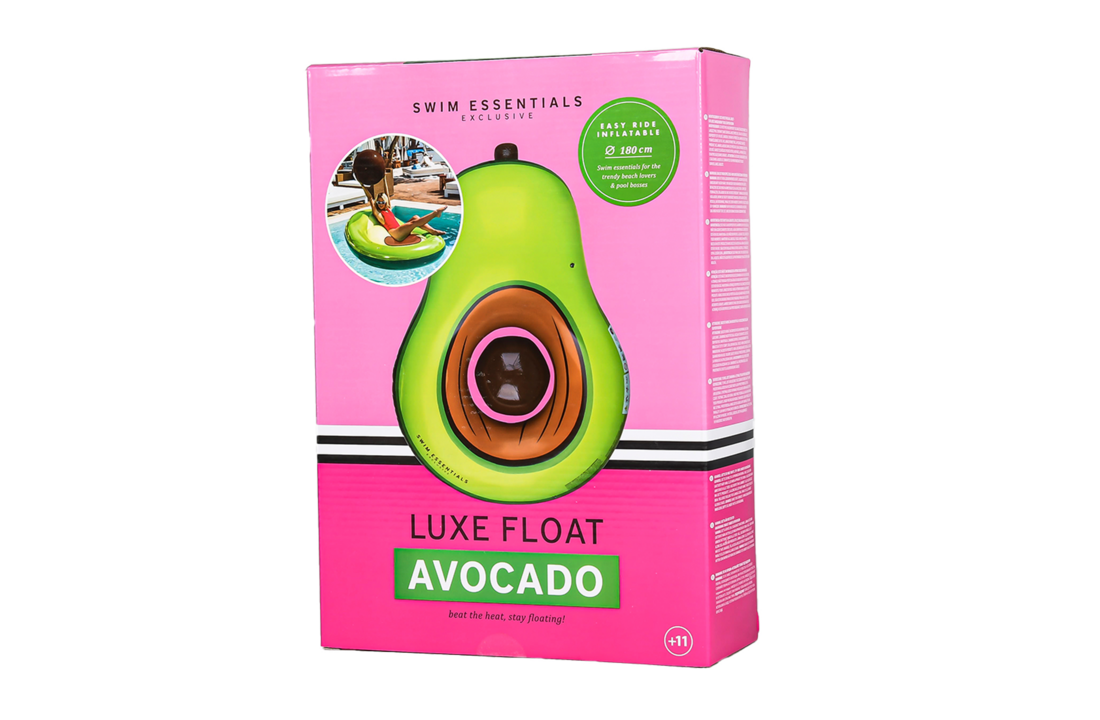 Luchtbed Avocado + Strandbal XL