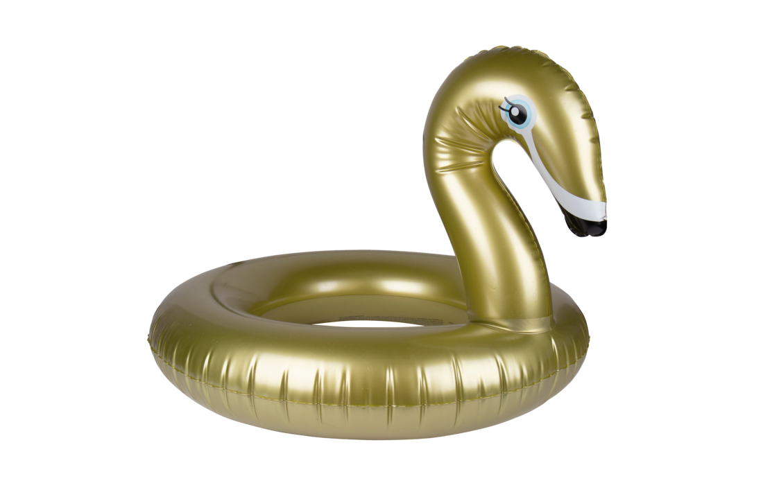 Zwemband Gouden Zwaan 90 cm