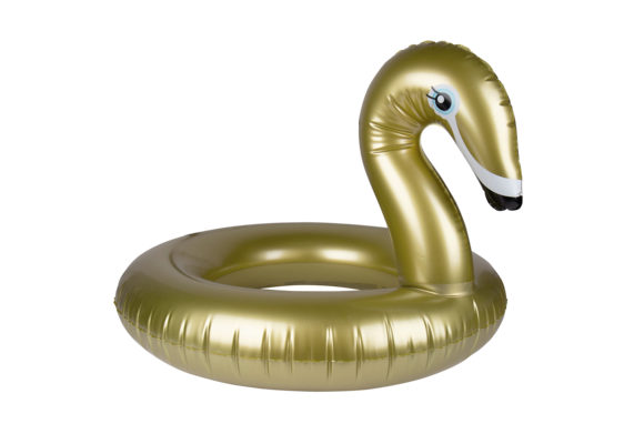 Zwemband Gouden Zwaan 90 cm