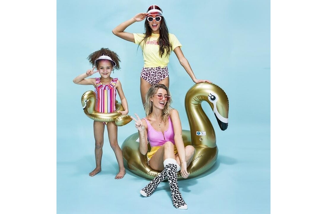 Zwemband Gouden Zwaan 90 cm