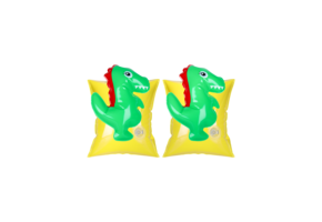 Zwembandjes 3D Dinosaurus 2-6 jaar