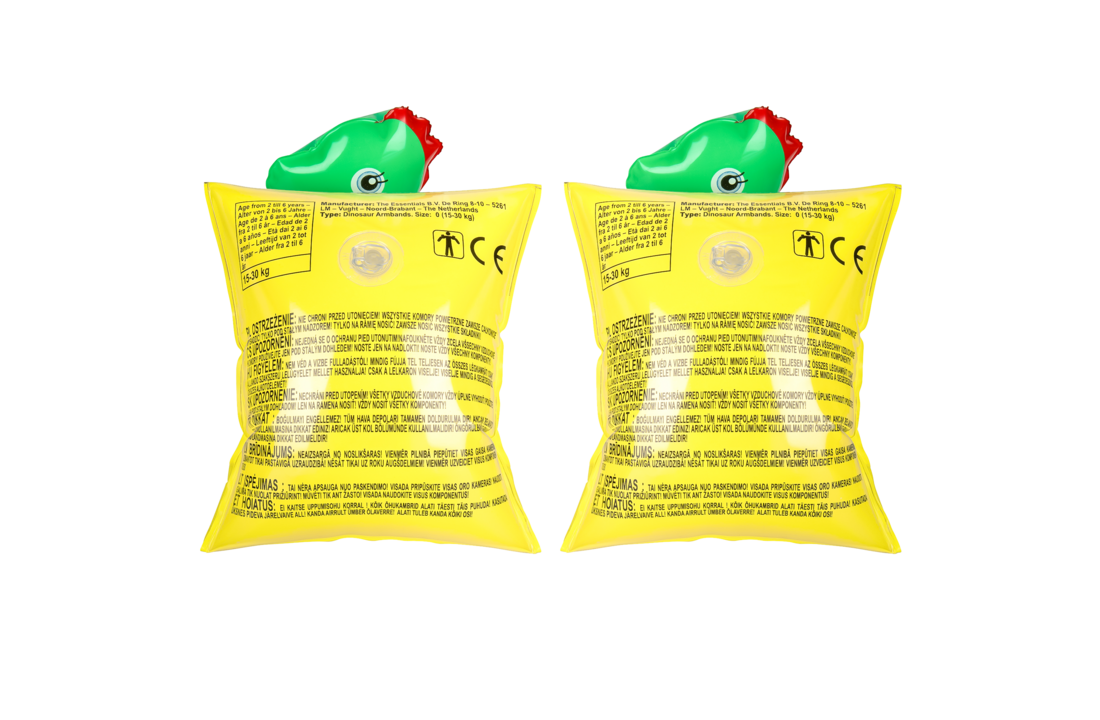Zwembandjes 3D Dinosaurus 2-6 jaar