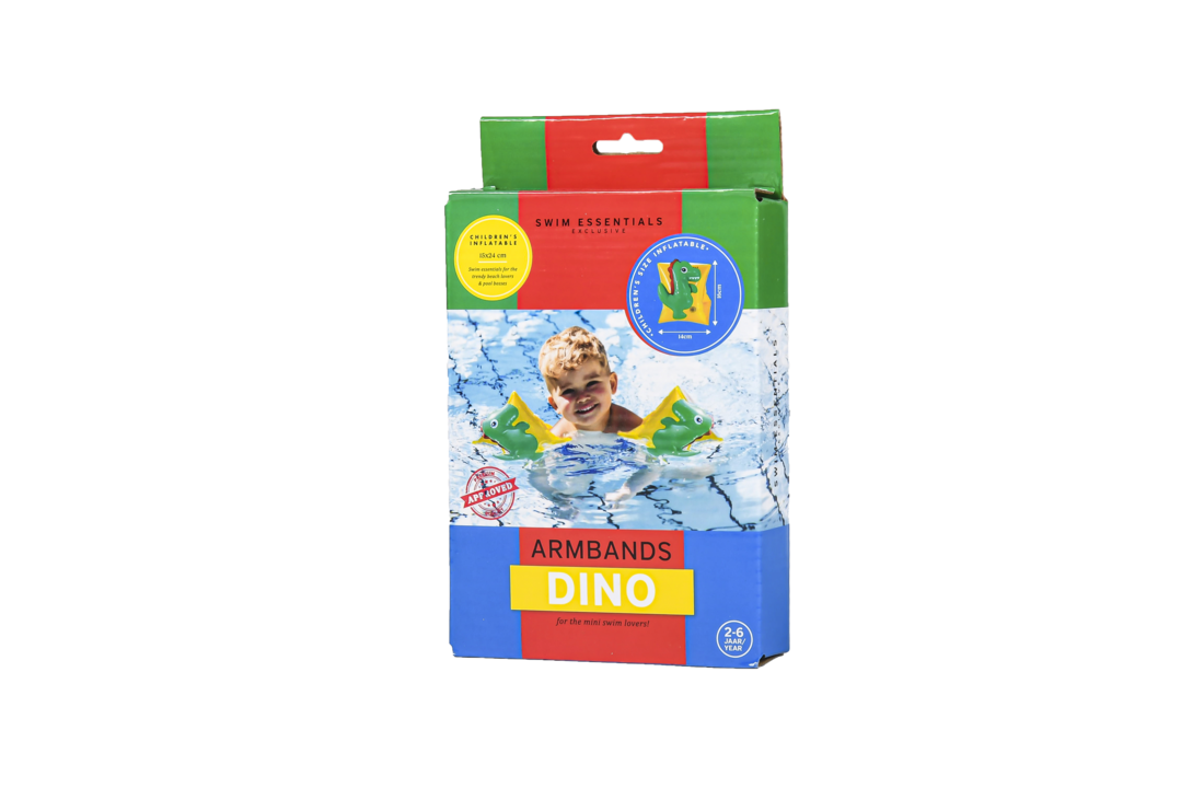 Zwembandjes 3D Dinosaurus 2-6 jaar